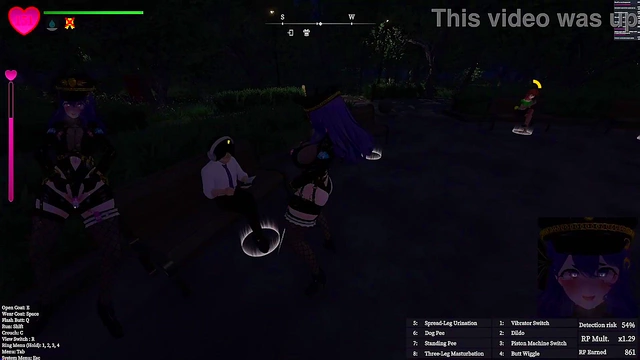 Guard Girl 18+ Caught in Steamy Park Encounter - Secrets of Exposure Ch.2