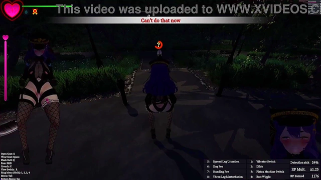 Guard Girl 18+ Caught in Steamy Park Encounter - Secrets of Exposure Ch.2