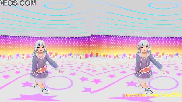 Hololive Idol’s Sensual VR MMD Dance – Immersive 3D Blowjob Fantasy