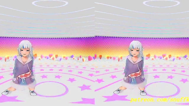 Hololive Idol’s Sensual VR MMD Dance – Immersive 3D Blowjob Fantasy