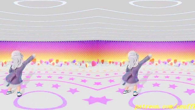 Hololive Idol’s Sensual VR MMD Dance – Immersive 3D Blowjob Fantasy