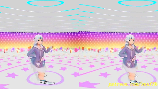 Hololive Idol’s Sensual VR MMD Dance – Immersive 3D Blowjob Fantasy