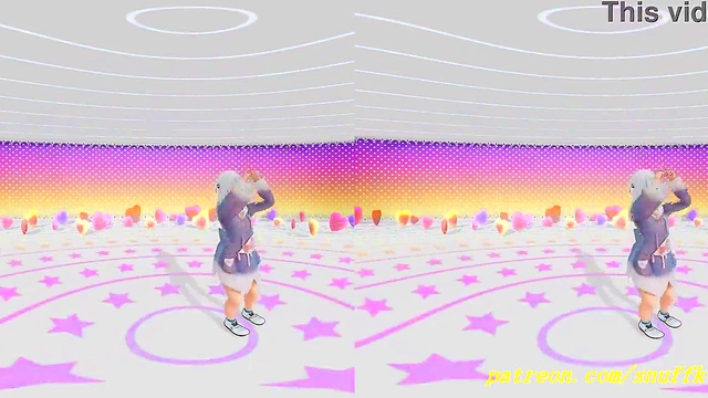 Hololive Idol’s Sensual VR MMD Dance – Immersive 3D Blowjob Fantasy