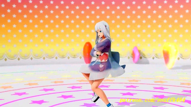 Gura’s Sensual MMD Dance – Hot VR-Free HoloLive Action