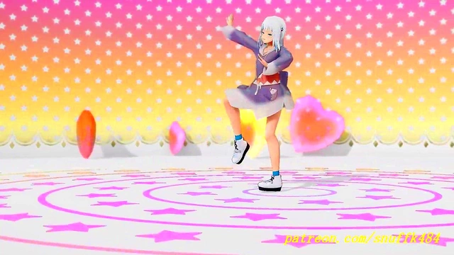 Gura’s Sensual MMD Dance – Hot VR-Free HoloLive Action