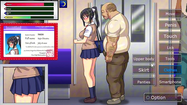 Naughty Rides the Hentai Train Adventure