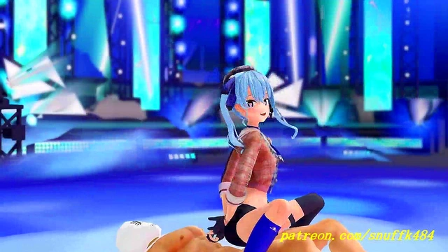 Suisei’s Steamy 3D Dance Fantasy – MMD Hentai Delight – noVR Version
