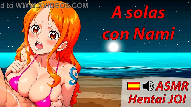 Nami Whispers Sweet Temptation in Spanish JOI ASMR Hentai – A Sensual Ride