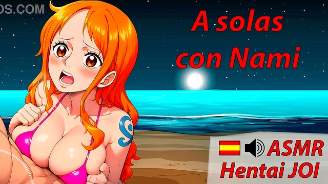 Nami Whispers Sweet Temptation in Spanish JOI ASMR Hentai – A Sensual Ride