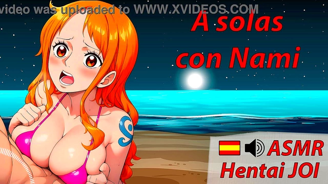 Nami Whispers Sweet Temptation in Spanish JOI ASMR Hentai – A Sensual Ride