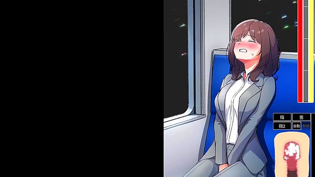 Office Lady Pleasure Quest – Magic Masturbator Encounter on Train Ride