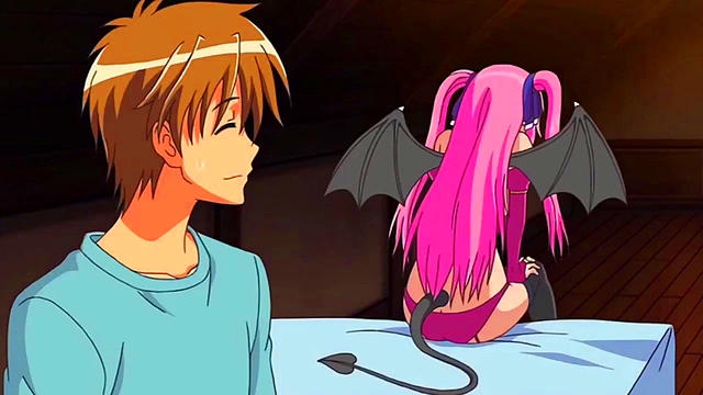 Teen 18+ Boy 18+ Receives Steamy Blowjob from Seductive Vampire in Dark Fantasy Hentai