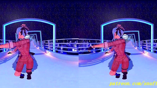 Suisei Dances Sensually in VR180 MMD – Hot Hololive Action