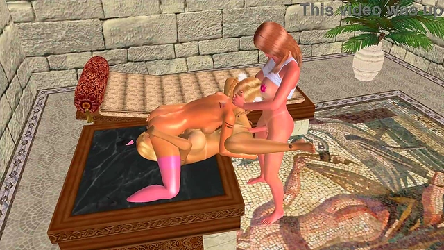 Futanari Fever – Wild 3D Hentai Trio with Twin Temptresses - Pt.5