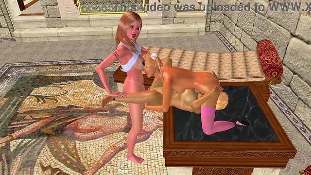 Futanari Fever – Wild 3D Hentai Trio with Twin Temptresses - Pt.5