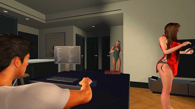 Girlfriend 18+’s Secret Blowjob While Wife Waits Nearby – Steamy 3D Hentai