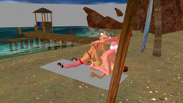 Futanari Fever – Twin Seduction in Steamy 3D Hentai Tryst Pt. 3