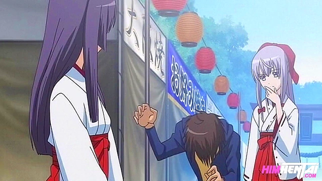 Stepbrother Tempts Stepsis' Lesbian Lover in Steamy Hentai Encounter