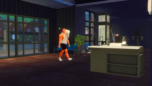 Steamy Encounter During Unscheduled Gym Time – 3D Hentai Action Begins