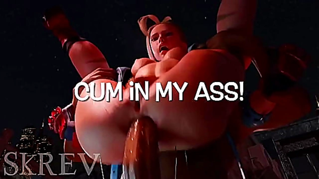 Cammy Gets Anal Bliss in Steamy Hentai Music Video Remix Action
