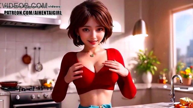 Aunt Cass' Steamy Kitchen Encounter – Big Hero 6 Cosplay & Sensual Touches