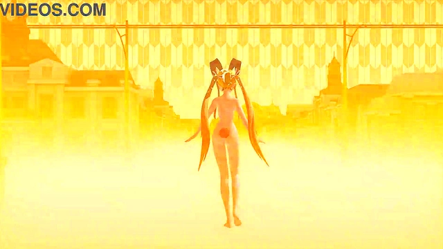 Miku Strips Down in Busty Bunny Suit – Hatsune’s Steamy PV Night Fantasy