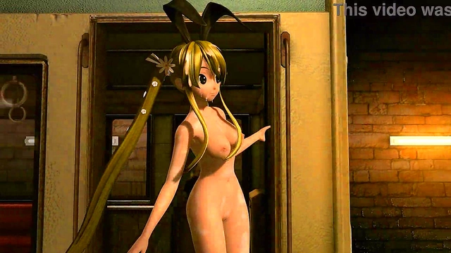 Miku Strips Down in Busty Bunny Suit – Hatsune’s Steamy PV Night Fantasy