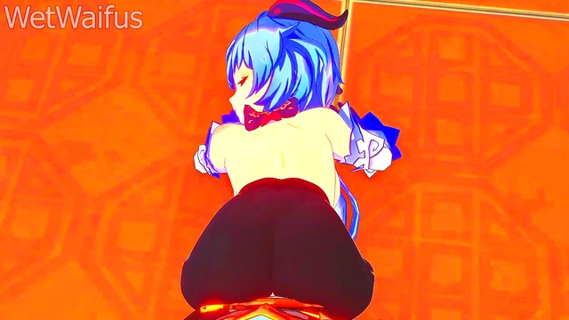 Ganyu & Aether’s Steamy Encounter – Hot Hentai Action from Genshin Worlds Collide