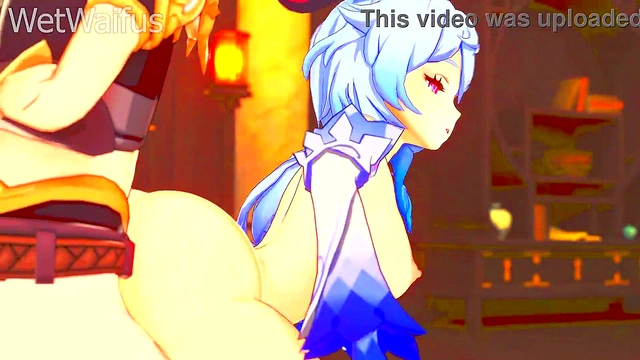Ganyu & Aether’s Steamy Encounter – Hot Hentai Action from Genshin Worlds Collide