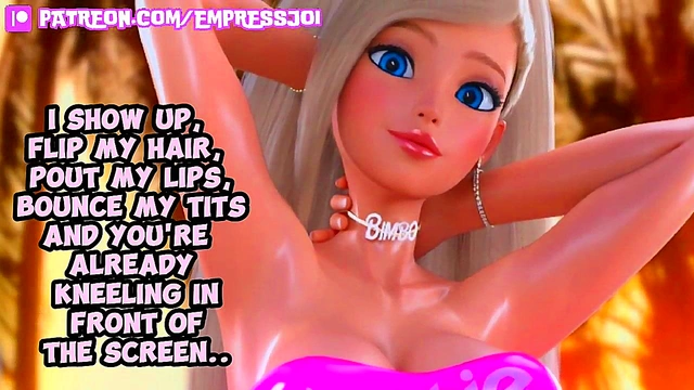 Barbie’s Busty Femdom JOI – Worship & Transform in 4 Minutes