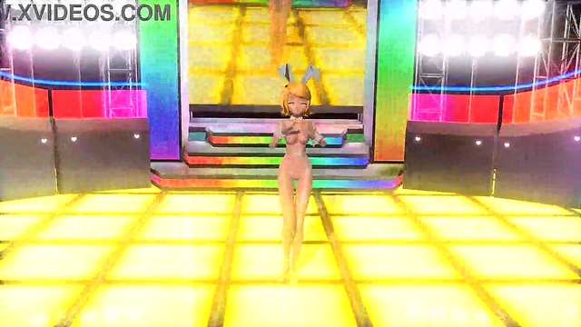 Rin Kagamine Bares All in Steamy Project Diva Romance Scene