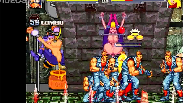 Ms. Marvel Overwhelmed by Wild Hentai Mugen Group Encounter