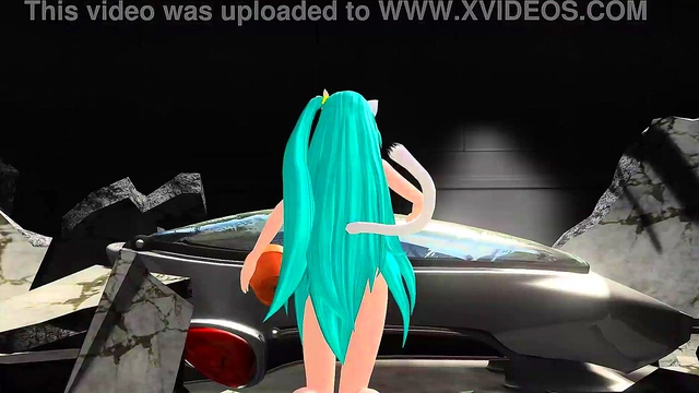 Miku’s Sensual Hello Planet Performance in Sheer Catsuit – HD Hentai Mod