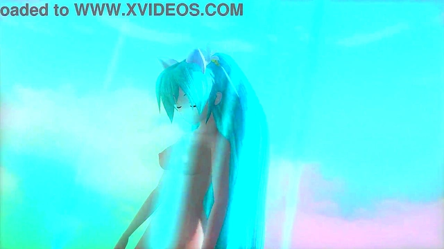 Miku’s Sensual Hello Planet Performance in Sheer Catsuit – HD Hentai Mod