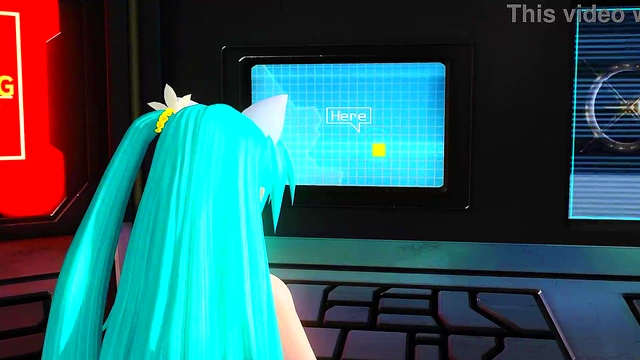 Miku’s Sensual Hello Planet Performance in Sheer Catsuit – HD Hentai Mod