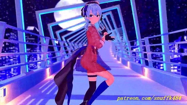Suisei Dances into Pure Ecstasy – MMD VR-Free HoloLive Fantasy