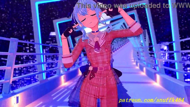 Suisei Dances into Pure Ecstasy – MMD VR-Free HoloLive Fantasy