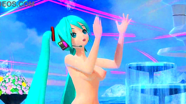 Miku Sings Solo Under Spotlight – Uncensored Diva Fantasy Unleashed