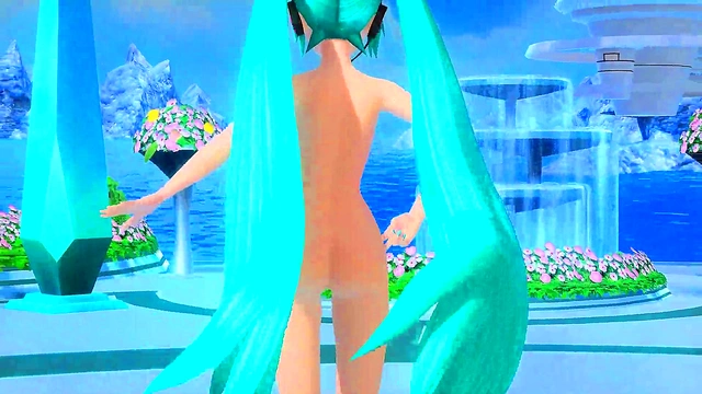 Miku Sings Solo Under Spotlight – Uncensored Diva Fantasy Unleashed