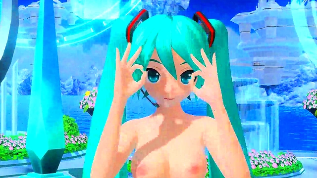 Miku Sings Solo Under Spotlight – Uncensored Diva Fantasy Unleashed