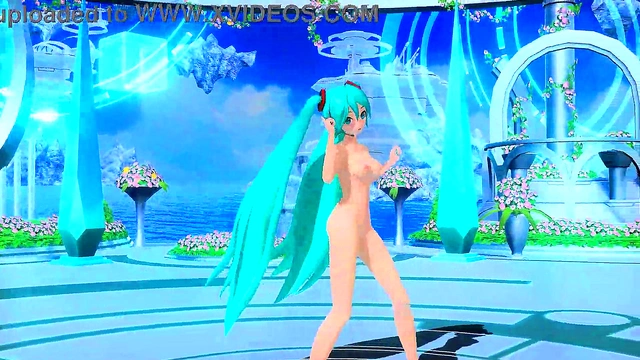 Miku Sings Solo Under Spotlight – Uncensored Diva Fantasy Unleashed