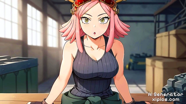 Mei Hatsume’s Steamy Desires Unleashed in MHA Hentai Fantasy Adventure