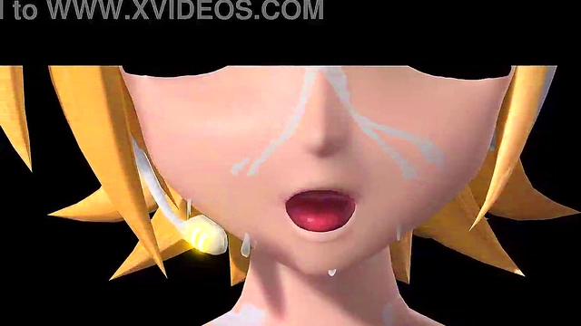 Miku, Rin & Luka Rock Bikini Bunnies in Steamy Vocaloid Fantasy Scene