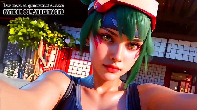 Kiriko’s Sacred Ritual Unfolds in Steamy Overwatch Cosplay Encounter