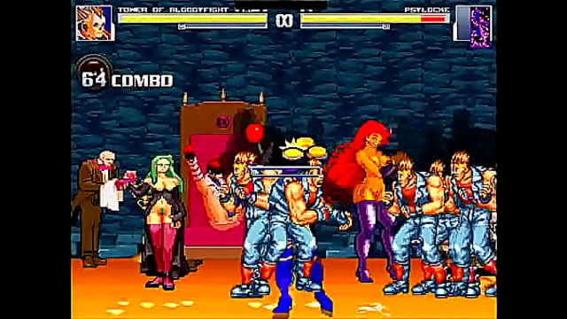 Psylocke’s Wild Hentai Adventure in a Mugen Group Encounter