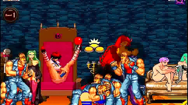 Psylocke’s Wild Hentai Adventure in a Mugen Group Encounter