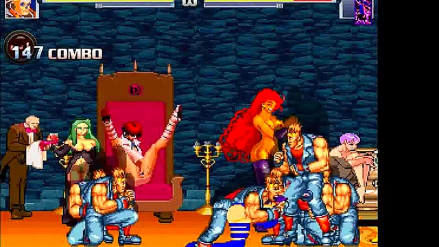 Psylocke’s Wild Hentai Adventure in a Mugen Group Encounter