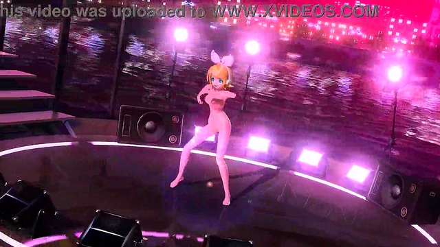Rin Kagamine Returns in Nostalgic FULL NUDE Performance - Project Diva Sin