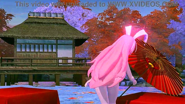 Luka Megurine Bares All in Steamy Project Diva Red Leaf Fantasy