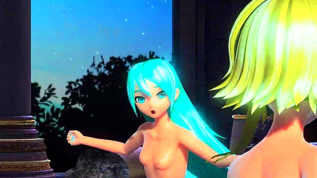 Miku and Gumi’s Steamy Unveiling in Cendrillon PV – Full Naked Fun